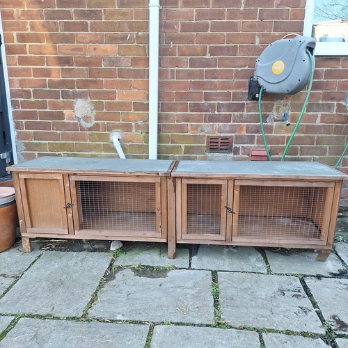 Rabbit hutch 6ft long - rabbit,