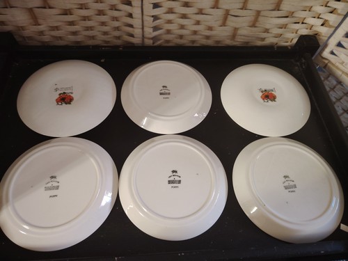 Half dozen vintage meakin - half, j&g