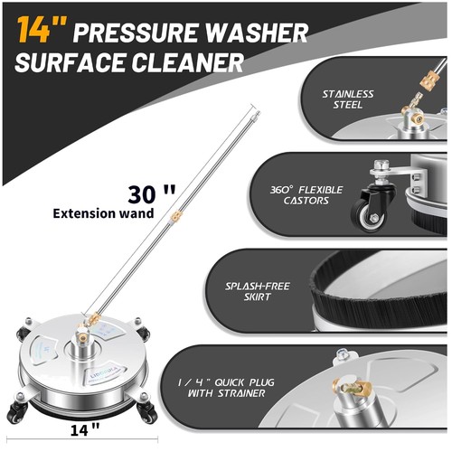 Pressure washer attachment - pressure,