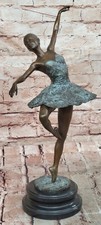 Signed Milo Bronze Ballerina