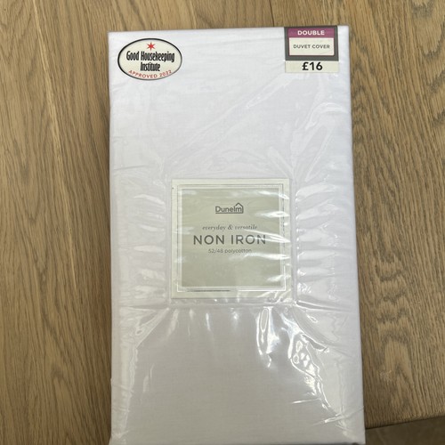 White dunelm poly cotton - dunelm, non