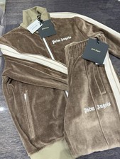 PALM ANGELS CHENILLE BROWN