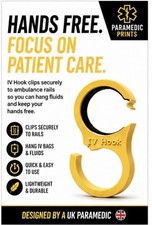Paramedic hook clip - iv,
