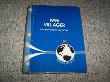 1996 Mercury Villager Van Shop