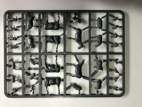 Farmyard animals sprue - farmyard,