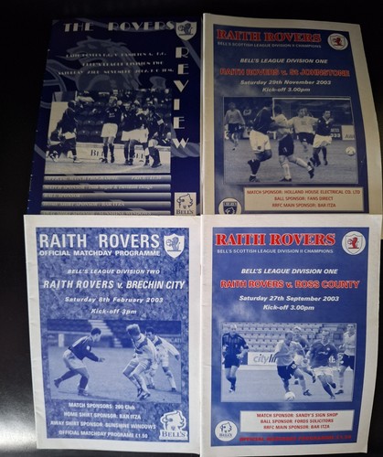 Scottish football programmes - scottish,