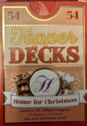 Hunkydory toppers decks - hunkydory, home