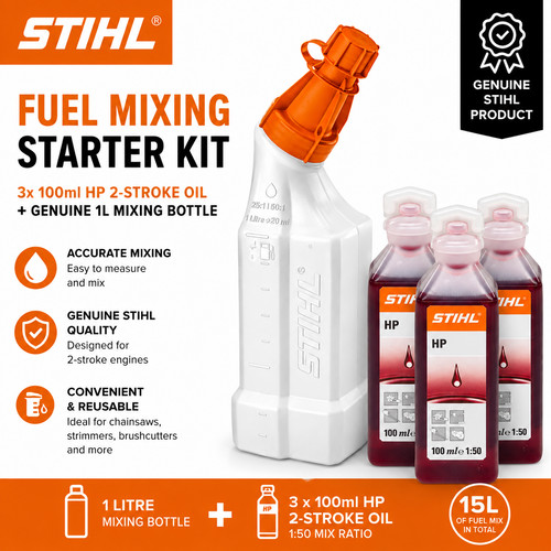 Stihl 100ml stroke oil - 3x, 2