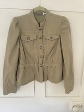 Mint Velvet Khaki Military