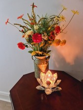 Crystal Glass Candle Holder