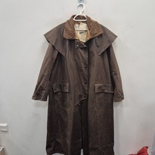 Barbour Vintage Country Stockman Backhouse Riding Long Jacket Coat Size C 40