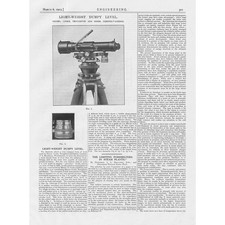 Cooke Troughton & Simms Light Weight Dumpy Level Vintage Engineering Print 1925