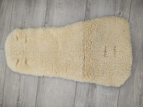 Sheepskin baby pram seat - sheepskin,
