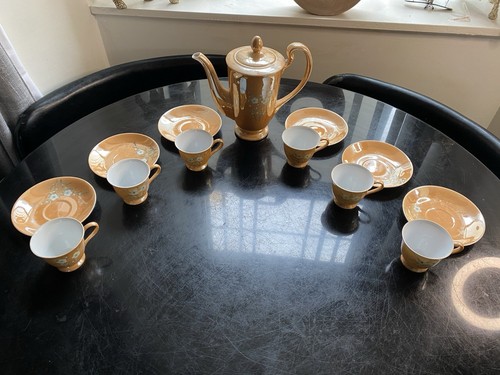 Vintage oriental tea coffee - vintage,