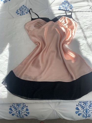 Peach senza silky satin - peach,