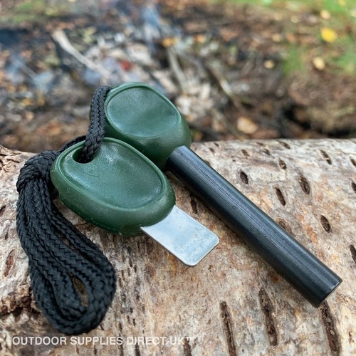 Swedish style ferro - rod, fire