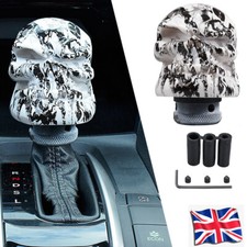 UK Graffiti Skull Car Gear Shift Knob For Manual/Automatic Transmission Vehicle 