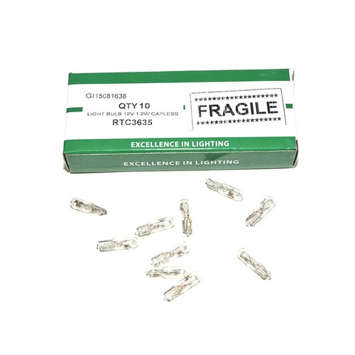 Capless dash instrument bulb - instrument,