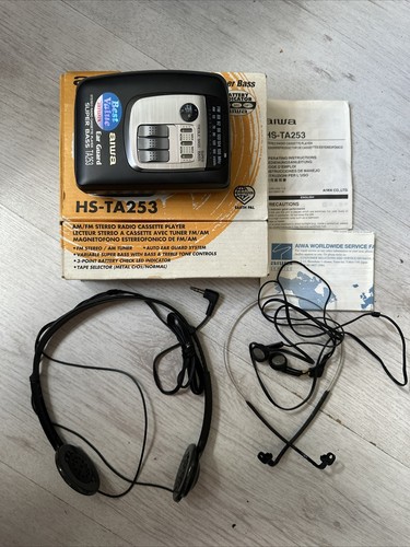 Aiwa ta253 walkman radio - hs-ta253,