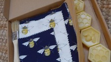 DIY beeswax food wrapper kit