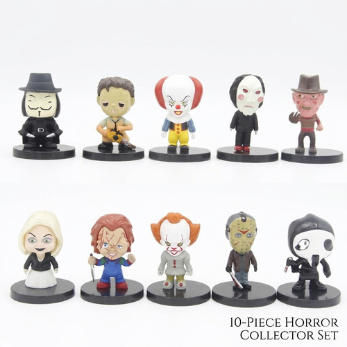 10pcs horror movie figures - horror,