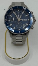 Hugo Boss 'Admiral' Blue Dial Chronograph Gents Watch HB.293.1.27.3619 b203
