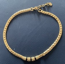 Christian Dior gold tone black