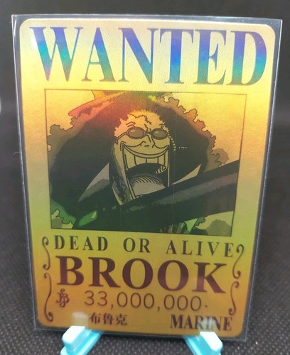 Brook gold wanted poster one - wanted,