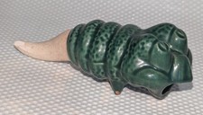Rare 1930s Majolica Toad Grub