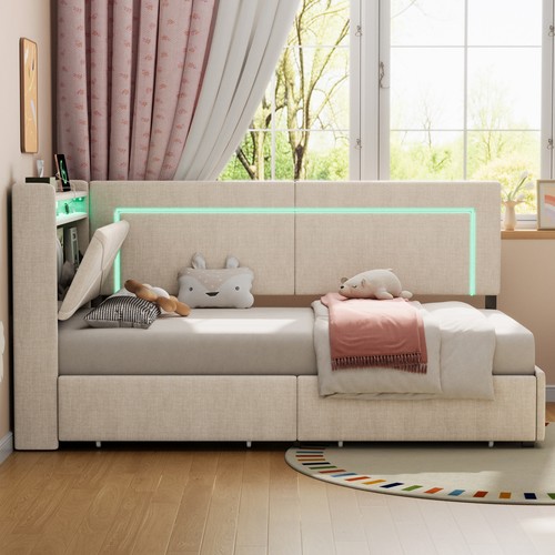 Led daybed 3ft single sofa - sofa, bed