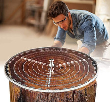 300MM round Centre Finder, Woodturning Centre Finder Tool, Woodworking Compass C