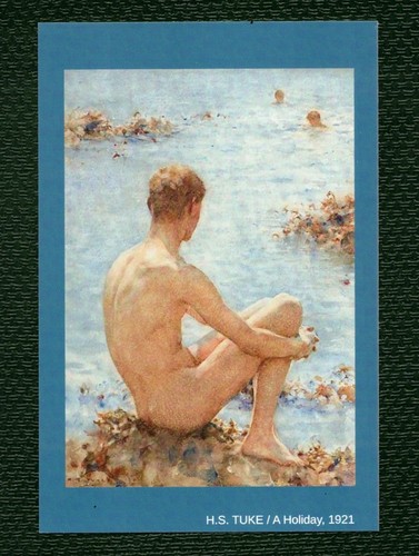 Postcard henry scott - tuke, /