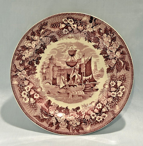 Antique wedgwood ferrara plum - ferrara,