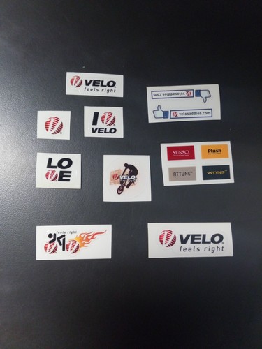 Velo decal sticker assorted - velo,