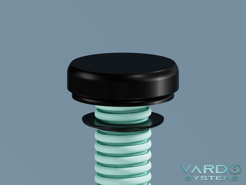 Black mushroom air vent low - vent,