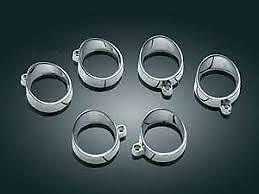 Kuryakyn visor bezel - for, large