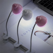 1x 2X Clip On Desk Lamp