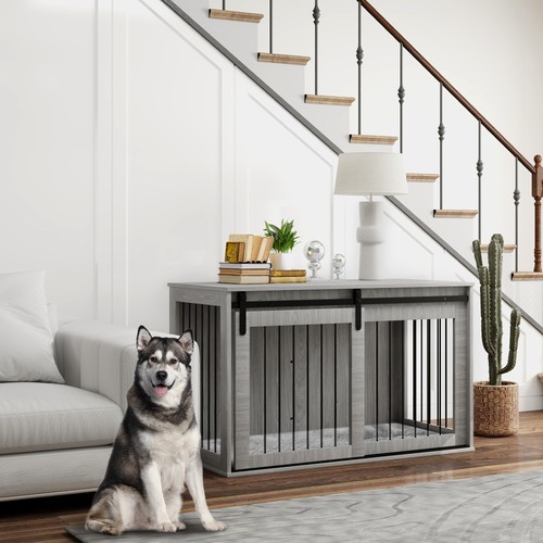 Dog crate furniture for extra - furniture,
