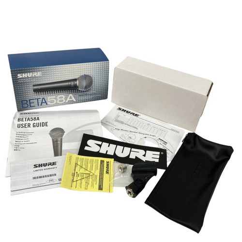 Shure beta 58a dynamic - shure,