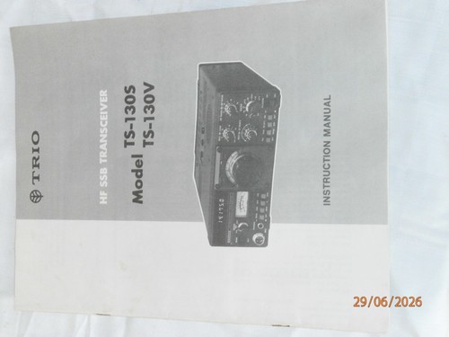 Ts130s trio kenwood original - trio/kenwood,