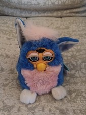 Furby Baby Tiger  1999 Furby Origional) Vintage Original Label Attached Working 