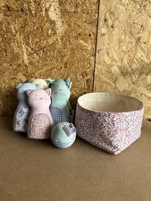 Albetta Kitten Skittles Set Plush Soft Toys Baby Sensory With Ball And Soft Case