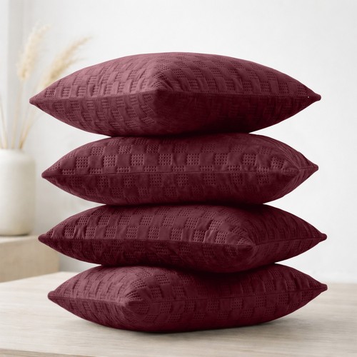 Check velvet cushion covers - check,