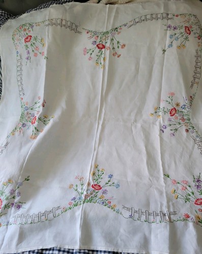 Vintage hand embroidered - vintage,