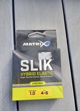 Matrix Slik Hybrid Pole Elastic Size 4-6 1.0mm Yellow Extremely Durable 3 Meters