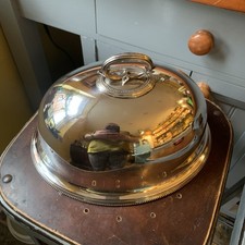 ANTIQUE SILVER PLATED MEAT