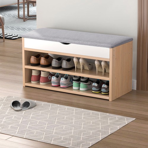 Wooden shoe bench - wooden,