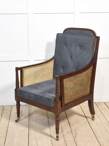 Regency mahogany bergere - regency,