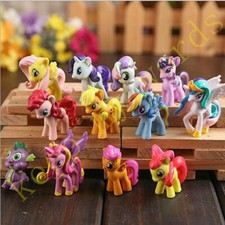12 Pcs Little Horse PVC