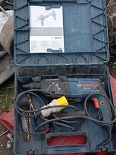BOSCH GBH 2-24D 110v CORDED SDS HAMMER DRILL + SDS CHUCK WITH CASE